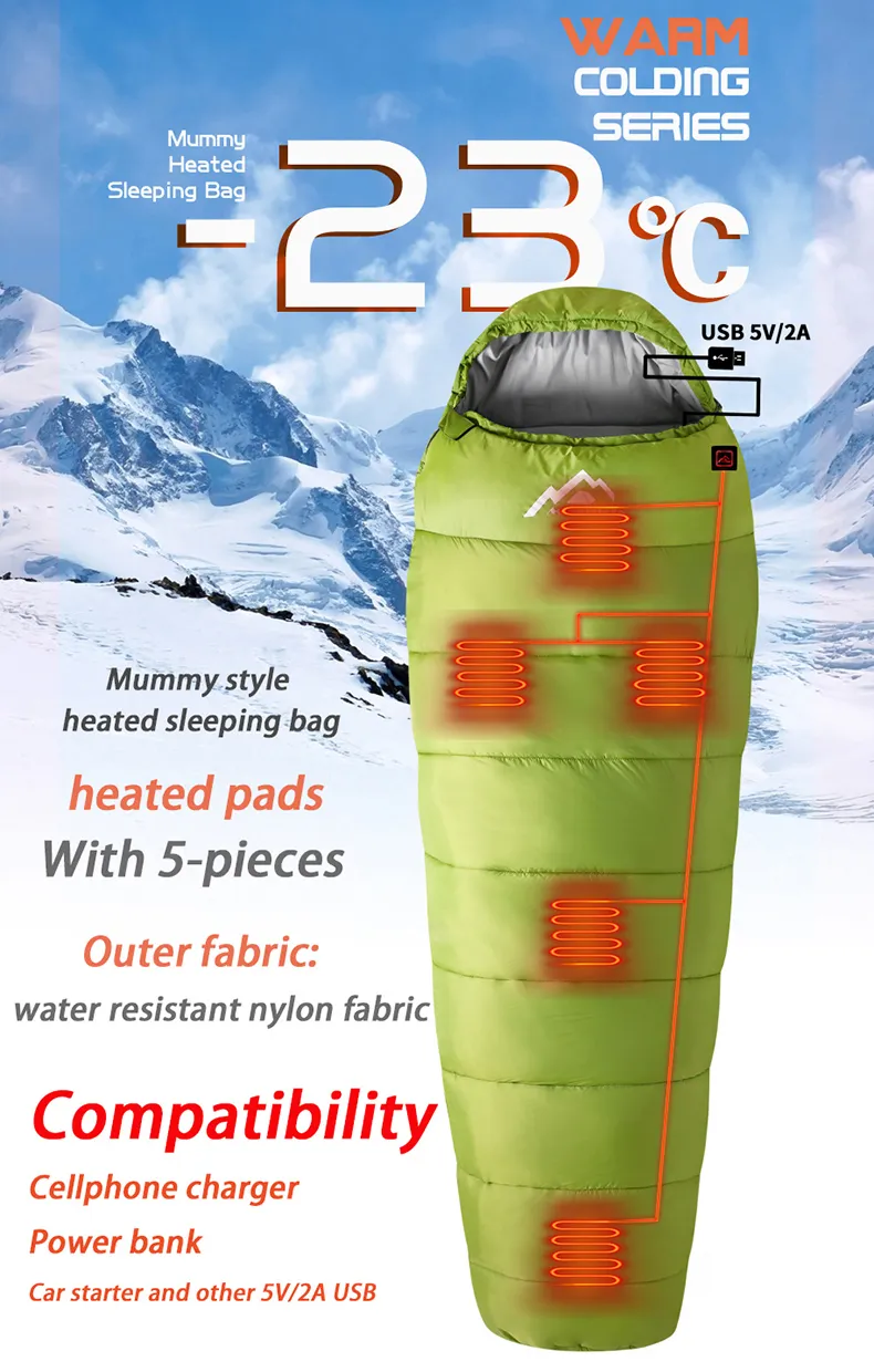 Sleeping Bag Heater For Camping